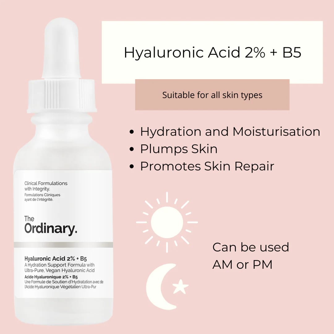 the ordinary hyaluronic acid 2% + b5 hydration support formula with ultra pure vegan hyaluronic acid 30 ml the ordinary hyaluronic acid 2% + b5 hydration support formula with ultra pure vegan hyaluronic acid 30 ml