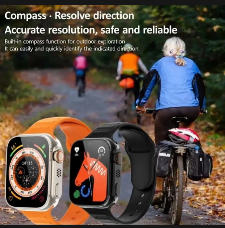 ultra smart watch bundle with 7 in 1 interchangeable straps, fitness tracker, bluetooth call, heart rate monitor, & wireless charging case ultra smart watch bundle with 7 in 1 interchangeable straps, fitness tracker, bluetooth call, heart rate monitor, & wireless charging case
