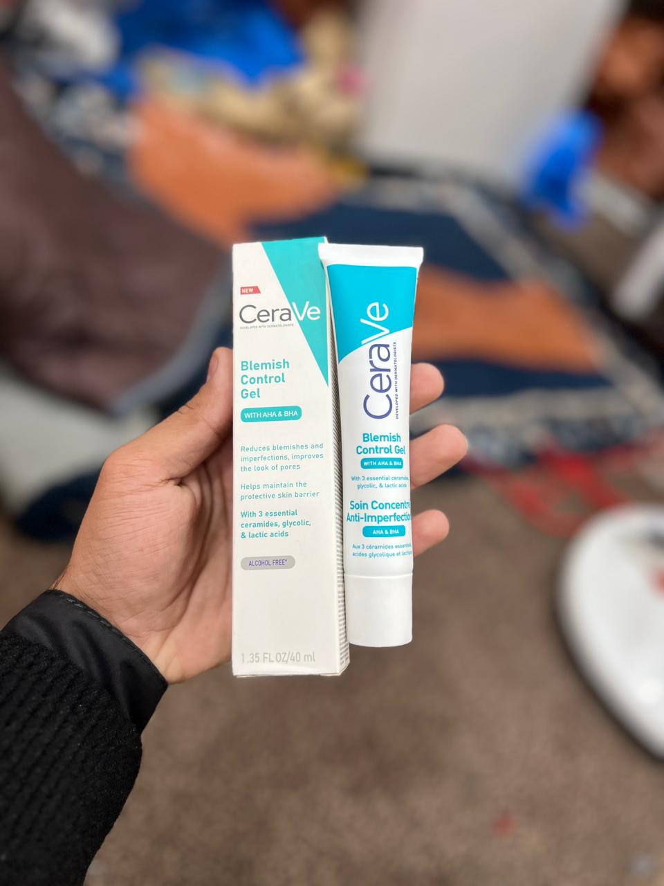 cerave blemish control gel (40ml) with aha & bha salicylic acid acne treatment to clear breakouts, minimize pores & restore skin barrier cerave blemish control gel (40ml) with aha & bha salicylic acid acne treatment to clear breakouts, minimize pores & restore skin barrier
