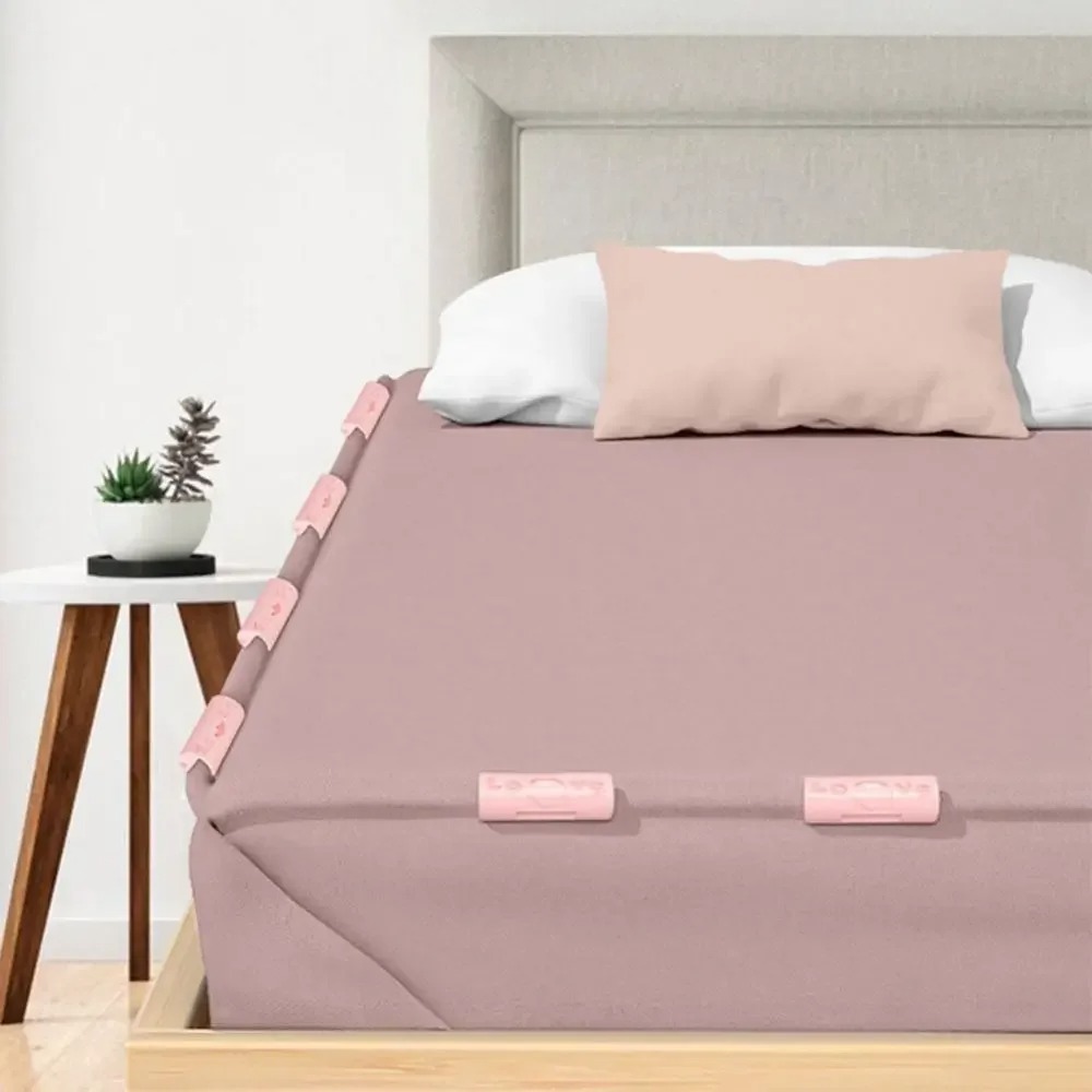 5pcs bedsheet clips | non‑slip plastic clamps | quilt, blanket, curtain & cover holder buckles (random colour) 5pcs bedsheet clips | non‑slip plastic clamps | quilt, blanket, curtain & cover holder buckles (random colour)