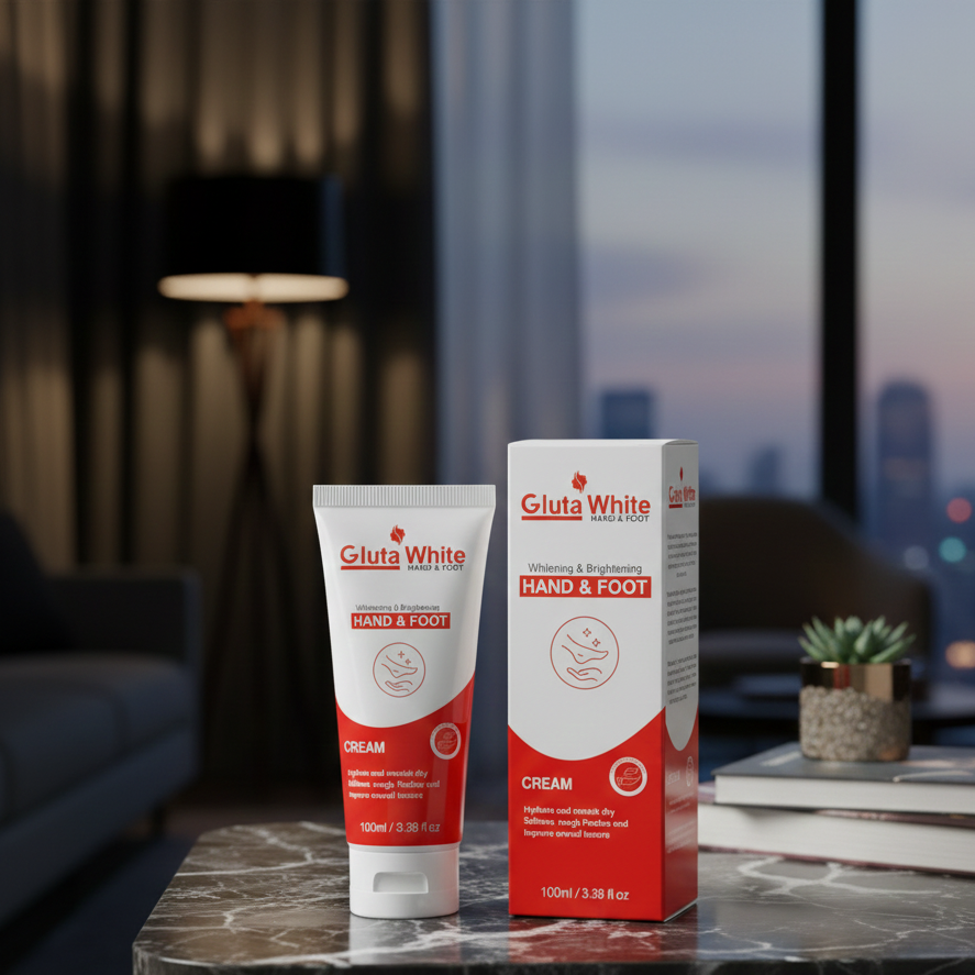 gluta white whitening & brightening hand & foot cream – deep moisturizing, softening & skin repair formula (100ml) gluta white whitening & brightening hand & foot cream – deep moisturizing, softening & skin repair formula (100ml)