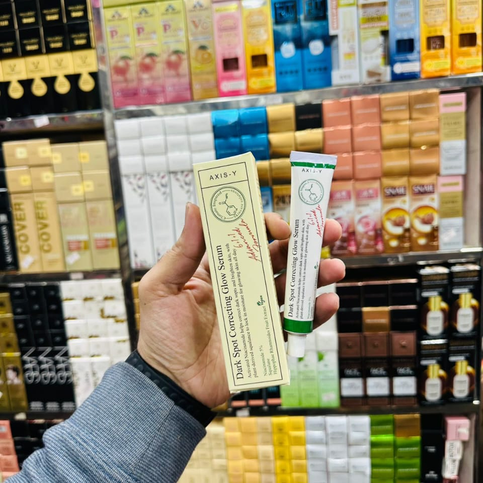 axis y dark spot correcting glow serum with niacinamide brightening treatment providing gentle care 30g axis y dark spot correcting glow serum with niacinamide brightening treatment providing gentle care 30g
