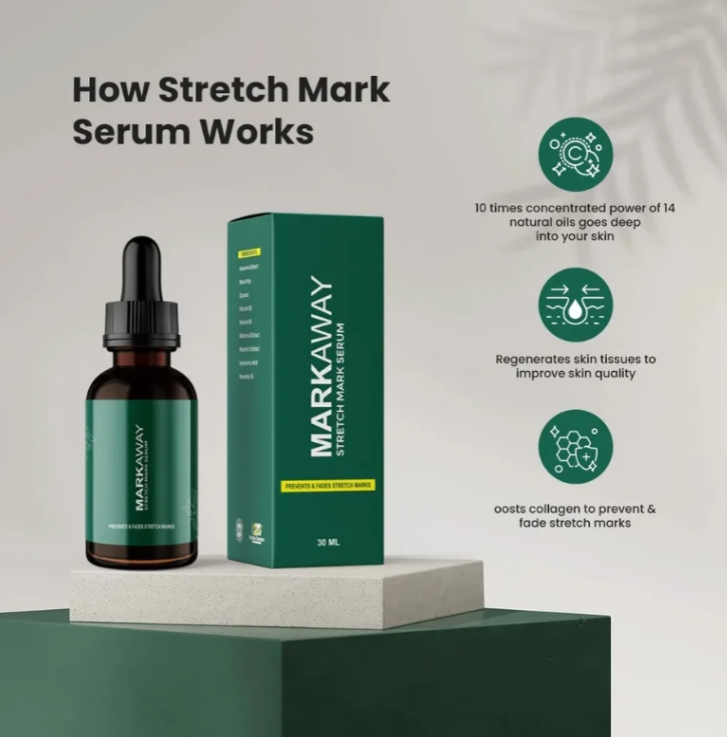 markaway advanced stretch mark serum – clinic tested formula for prevention & fading | retinol, hydroquinone, & aha/bha free markaway advanced stretch mark serum – clinic tested formula for prevention & fading | retinol, hydroquinone, & aha/bha free