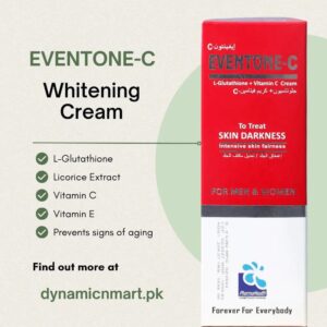 Eventone-C Cream with L-Glutathione and Vitamin C for Skin Brightening